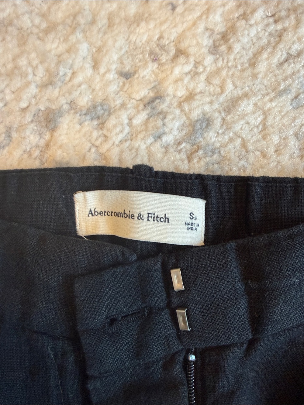 Abercrombie & Fitch Black Women's Trousers